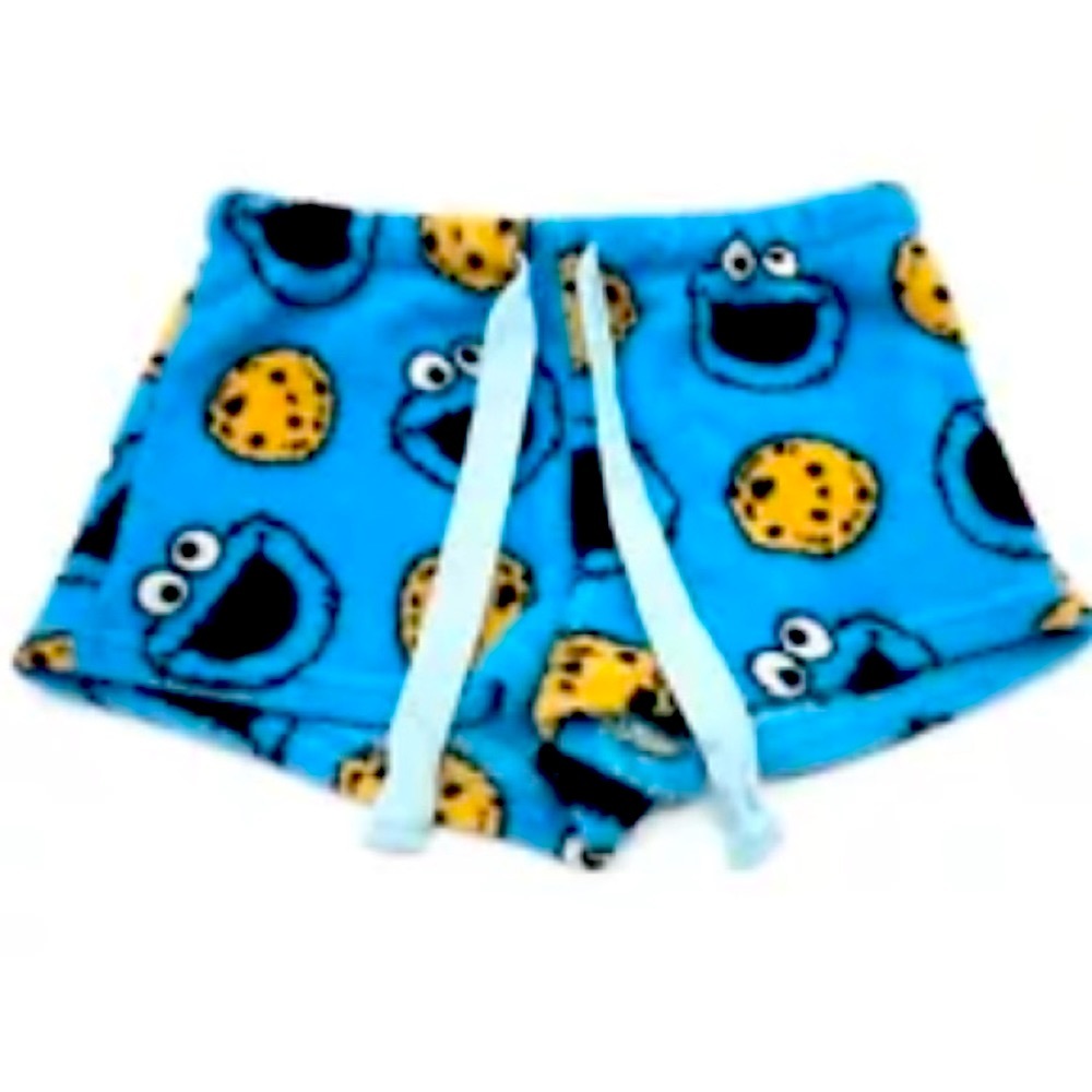 Sesame Street Cookie Monster Pajamas Shorts